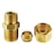Thrifco Plumbing No. 46 3/8 Inch Flare x 3/8 Inch FIP Brass Adapter 4401130 - alternate 2